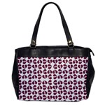 Love In Pieces Print Pattern Design Oversize Office Handbag