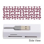 Love In Pieces Print Pattern Design Memory Card Reader (Stick)