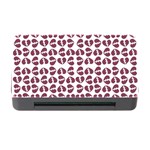 Love In Pieces Print Pattern Design Memory Card Reader with CF