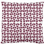 Love In Pieces Print Pattern Design Large Cushion Case (One Side)