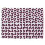 Love In Pieces Print Pattern Design Cosmetic Bag (XXL)