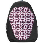 Love In Pieces Print Pattern Design Backpack Bag