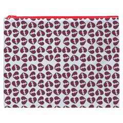 Love In Pieces Print Pattern Design Cosmetic Bag (XXXL) from ArtsNow.com Front