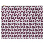 Love In Pieces Print Pattern Design Cosmetic Bag (XXXL)