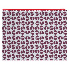 Love In Pieces Print Pattern Design Cosmetic Bag (XXXL) from ArtsNow.com Back