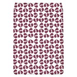 Love In Pieces Print Pattern Design Removable Flap Cover (L)