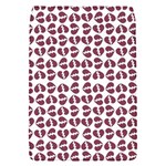 Love In Pieces Print Pattern Design Removable Flap Cover (S)