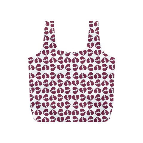 Love In Pieces Print Pattern Design Full Print Recycle Bag (S) from ArtsNow.com Front