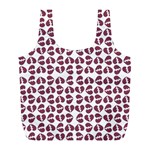 Love In Pieces Print Pattern Design Full Print Recycle Bag (L)