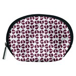 Love In Pieces Print Pattern Design Accessory Pouch (Medium)