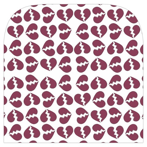 Love In Pieces Print Pattern Design Toiletries Pouch from ArtsNow.com Cover