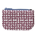 Love In Pieces Print Pattern Design Large Coin Purse