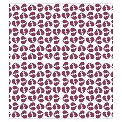 Love In Pieces Print Pattern Design Drawstring Pouch (2XL) from ArtsNow.com Front