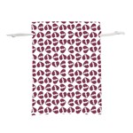 Love In Pieces Print Pattern Design Lightweight Drawstring Pouch (S)