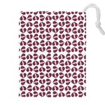 Love In Pieces Print Pattern Design Drawstring Pouch (4XL)