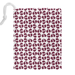 Love In Pieces Print Pattern Design Drawstring Pouch (5XL) from ArtsNow.com Back