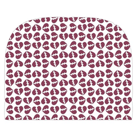 Love In Pieces Print Pattern Design Make Up Case (Small) from ArtsNow.com Back