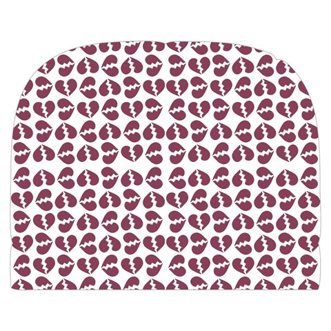 Love In Pieces Print Pattern Design Make Up Case (Large) from ArtsNow.com Front