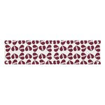 Love In Pieces Print Pattern Design Banner and Sign 4  x 1 