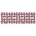 Love In Pieces Print Pattern Design Banner and Sign 9  x 3 