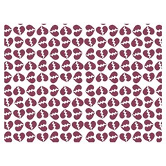 Love In Pieces Print Pattern Design Two Sides Premium Plush Fleece Blanket (Baby Size) from ArtsNow.com 40 x30  Blanket Front