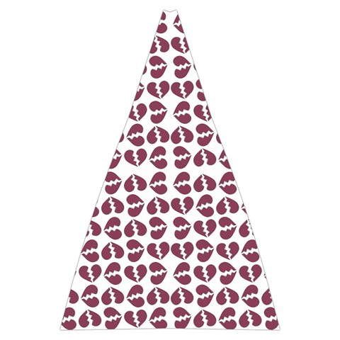 Love In Pieces Print Pattern Design Automatic Folding Umbrella with Case (Large) from ArtsNow.com 13.71 x19.92  Umbrella - 6