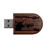 Img 1211 Wood Oval USB Flash Drive