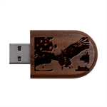 Img 1216 Wood Oval USB Flash Drive