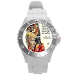 Img 1220 Round Plastic Sport Watch (L)