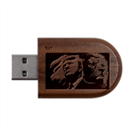 Img 1225 Wood Oval USB Flash Drive