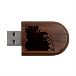 Img 1226 Wood Oval USB Flash Drive