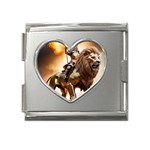 Img 1229 Mega Link Heart Italian Charm (18mm)