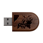 Img 1229 Wood Oval USB Flash Drive