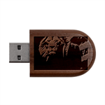 Img 0029 Wood Oval USB Flash Drive