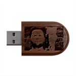 Img 1234 Wood Oval USB Flash Drive