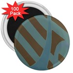 Earthbound Geometry Print 3  Magnets (100 pack)