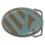 Earthbound Geometry Print Belt Buckles