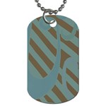 Earthbound Geometry Print Dog Tag (One Side)