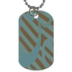 Earthbound Geometry Print Dog Tag (Two Sides) from ArtsNow.com Front