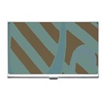 Earthbound Geometry Print Business Card Holder