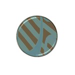 Earthbound Geometry Print Hat Clip Ball Marker