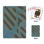 Earthbound Geometry Print Playing Cards Single Design (Rectangle)