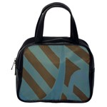 Earthbound Geometry Print Classic Handbag (One Side)