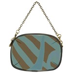 Earthbound Geometry Print Chain Purse (One Side)