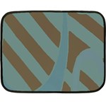 Earthbound Geometry Print Fleece Blanket (Mini)