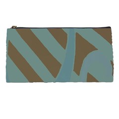 Earthbound Geometry Print Pencil Case from ArtsNow.com Front