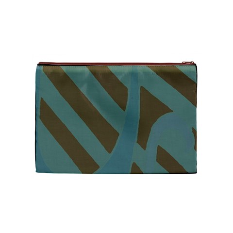 Earthbound Geometry Print Cosmetic Bag (Medium) from ArtsNow.com Front