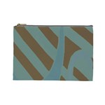 Earthbound Geometry Print Cosmetic Bag (Large)