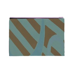 Earthbound Geometry Print Cosmetic Bag (Large) from ArtsNow.com Back