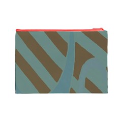 Earthbound Geometry Print Cosmetic Bag (Large) from ArtsNow.com Back